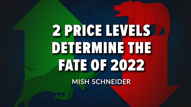 Fate of 2022 Determined by Two Price Levels | Mish Schneider Special (07.13)