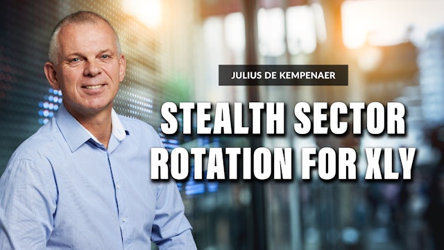 Stealth Sector Rotation for XLY | Julius de Kempenaer (12.13)