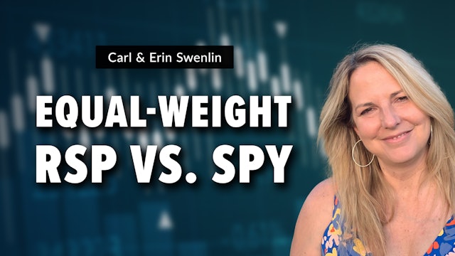 Equal-Weight RSP vs. SPY | Carl Swenlin & Erin Swenlin (04.10)