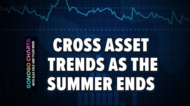 Cross Asset Trends As the Summer Ends...
