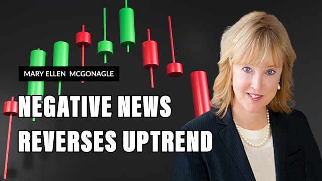 Negative News Reverses Uptrend | Mary Ellen McGonagle (03.10)