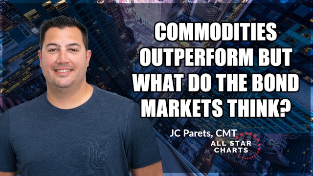 Commodities Outperform, What Do The Bond Markets Think? | JC Parets, CMT (10.06)