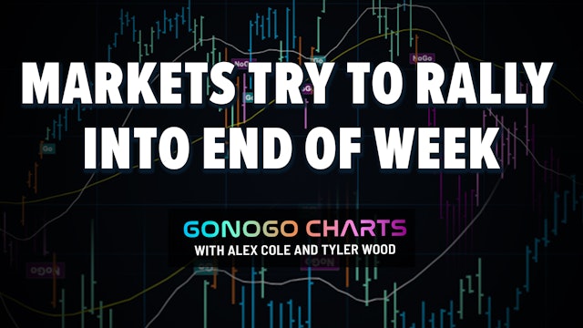 Markets Try to Rally Into End of Week | Alex Cole | GoNoGo Charts (12.08)