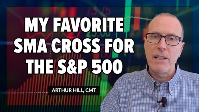 My Favorite SMA Cross For The S&P 500 | Arthur Hill, CMT 