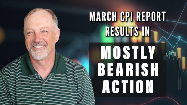 March CPI Report Results in Mostly Bearish Action | Tom Bowley (04.13)