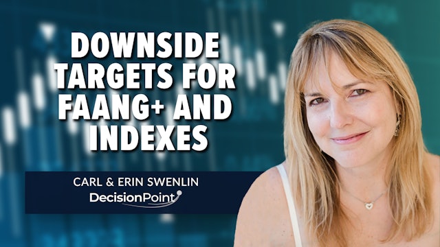Downside Targets for FAANG+ and Indexes | Carl Swenlin & Erin Swenlin (05.09)