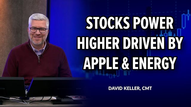 Stocks Power Higher Driven By AAPL, E...