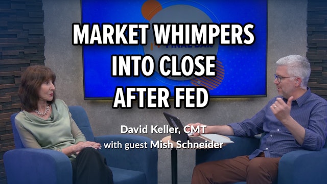 Market Whimpers Into Close After Fed | David Keller, CMT (05.03)