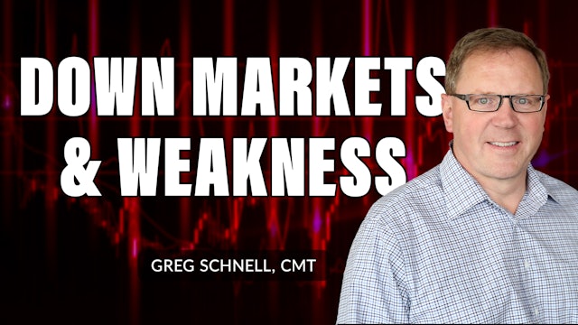 Navigating Down Markets and Weakness | Greg Schnell, CMT (01.19)