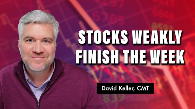 Stocks Weakly Finish The Week | David Keller, CMT (12.16)
