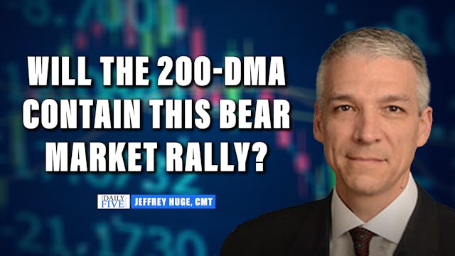   Will the 200-DMA Contain this Bear ...