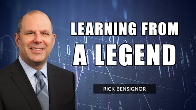 Learning From A Legend | Rick Bensign...