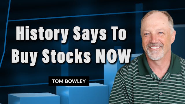 History Says To Buy Stocks NOW  | Tom...