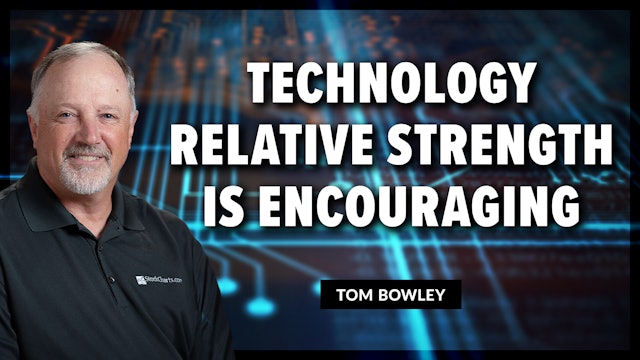 Technology Relative Strength is Encouraging | Tom Bowley (06.30)