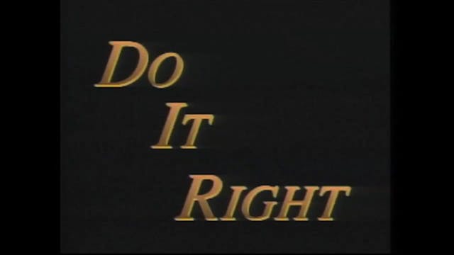 Do It Right