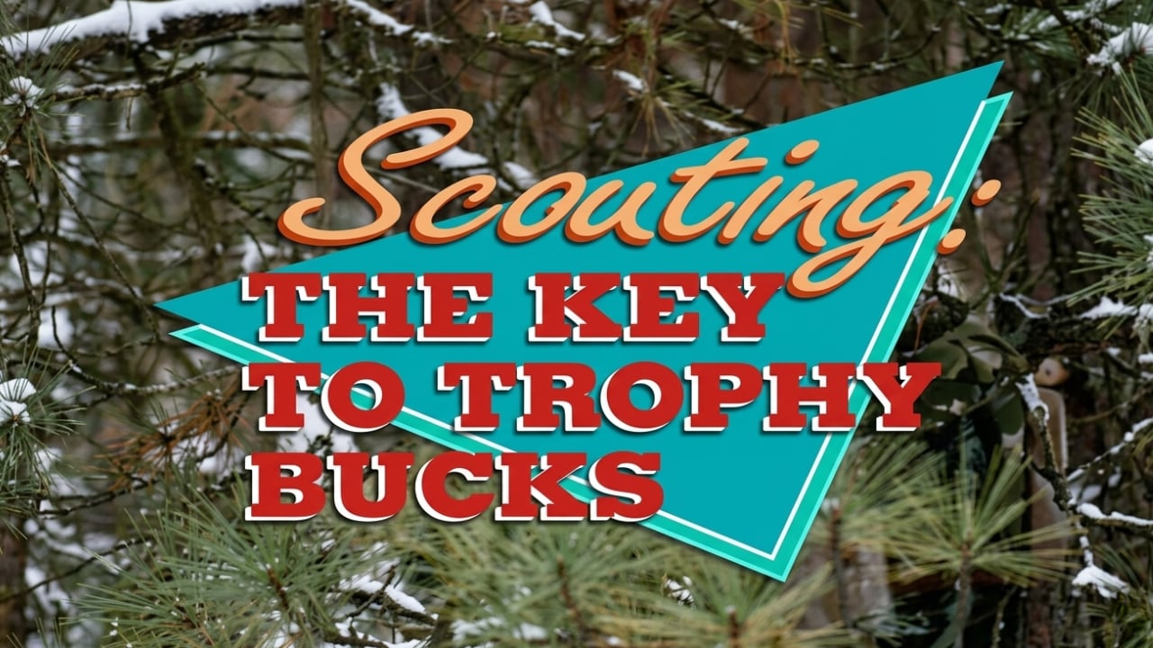 Scouting Key to Trophy Bucks