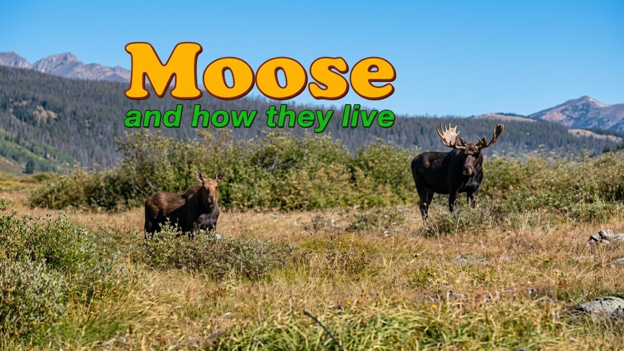 Moose And How They Live