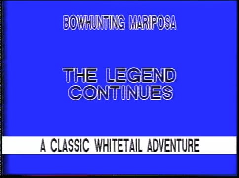 The Legend Continues: A Classic Whitetail Adventure