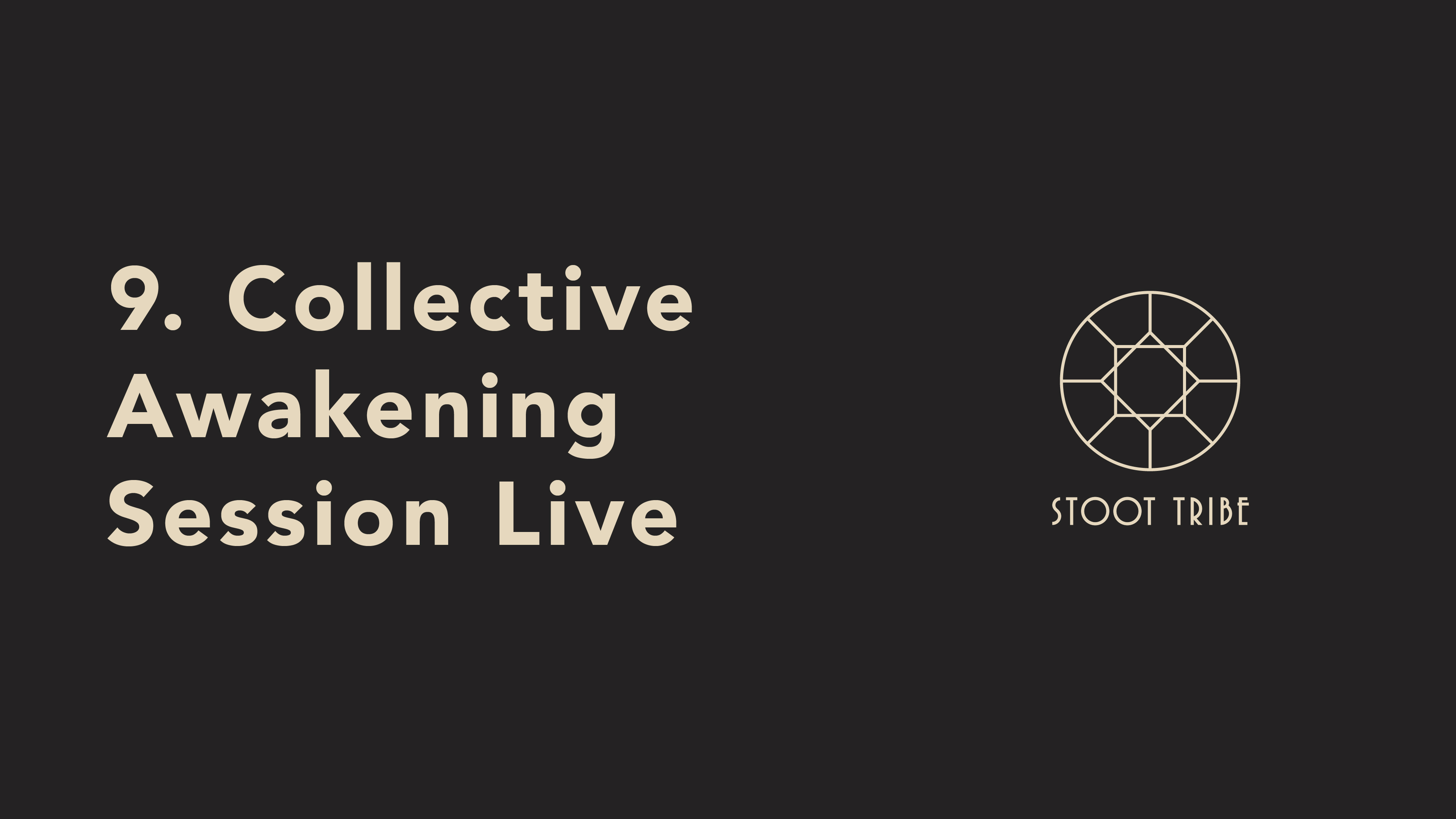 9. Collective Awakening Session Live