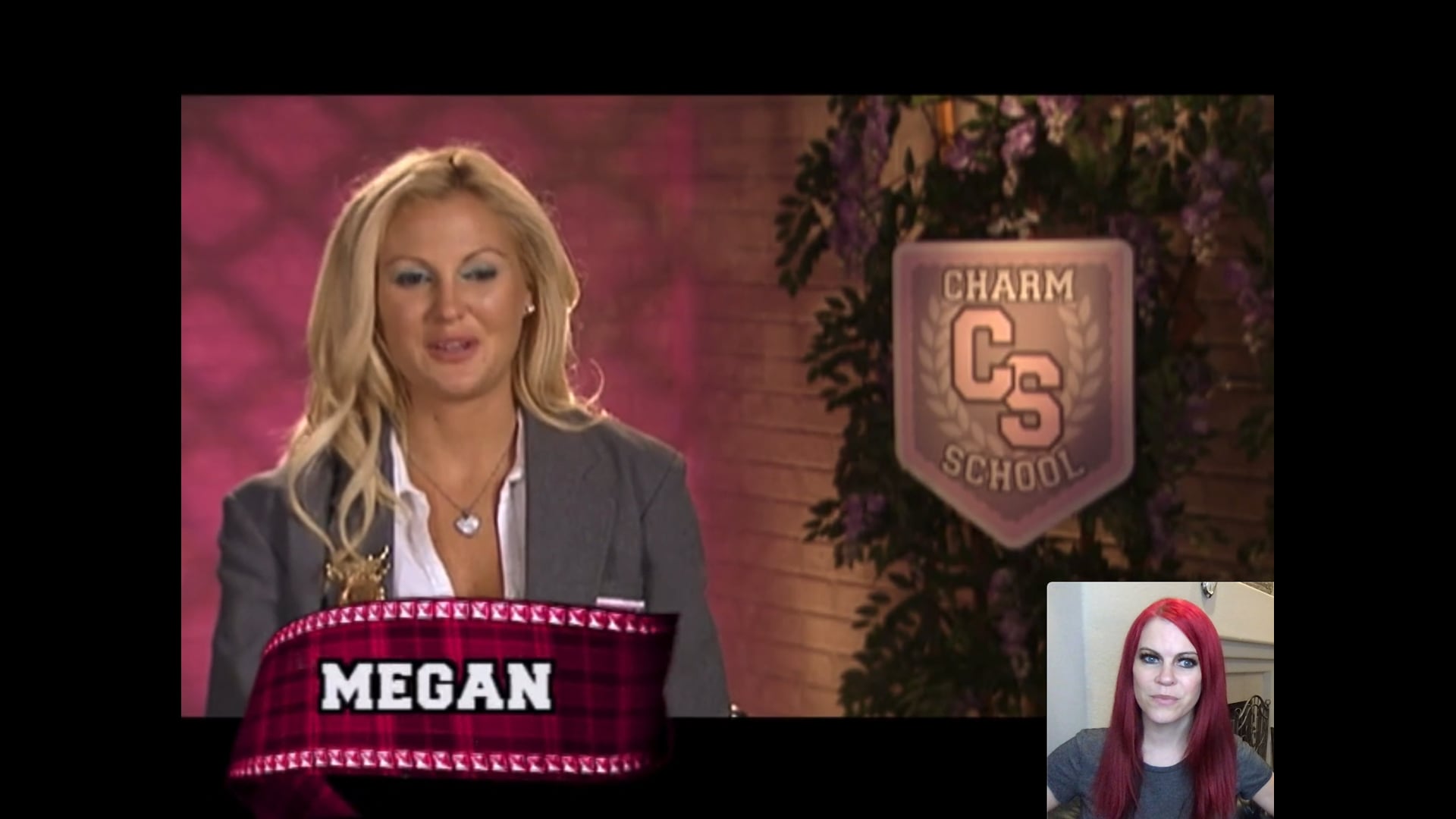 Reaction videos with Lacey Sculls - Charm School with Sharon Osbourne, S2 E3