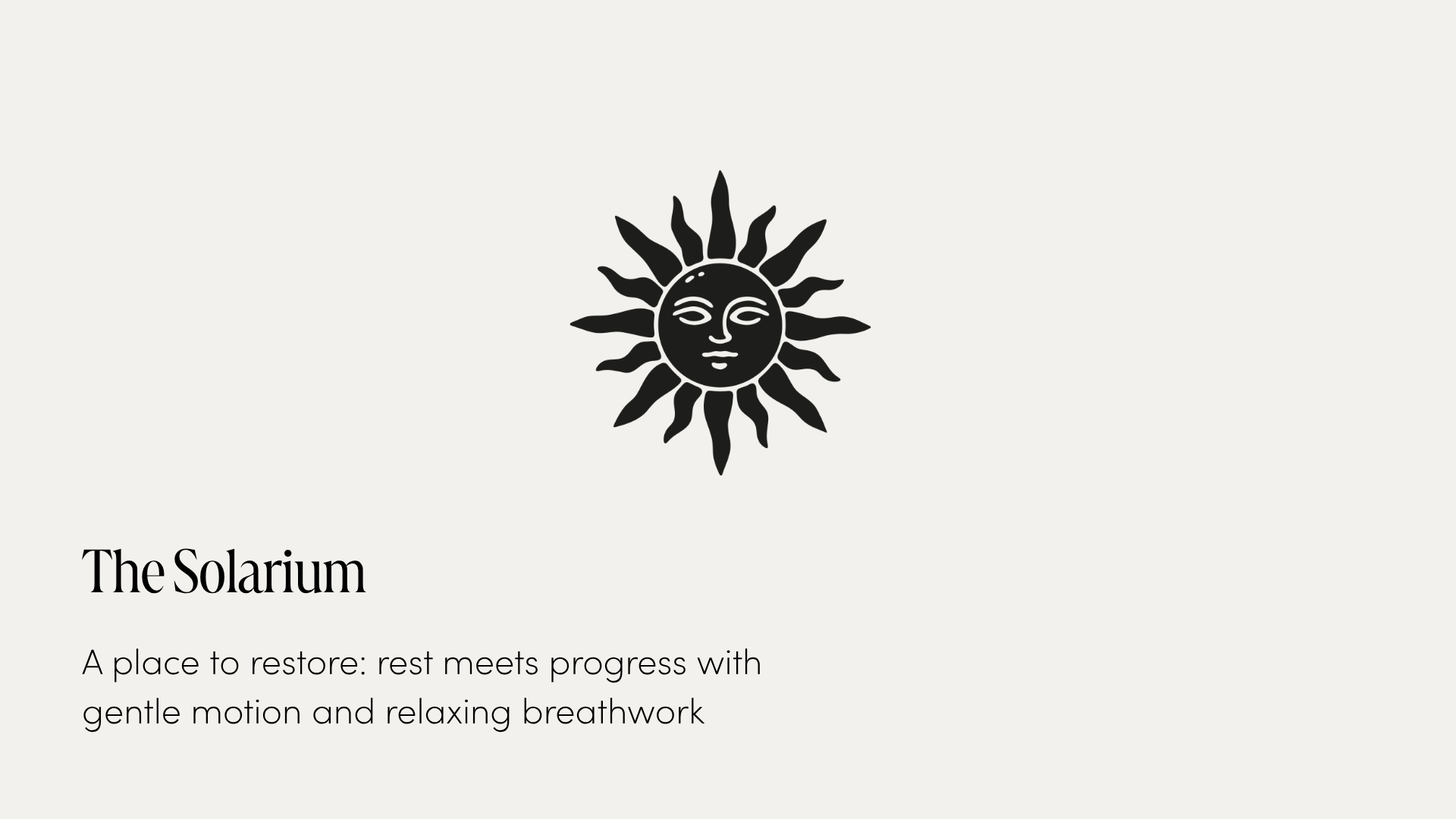 The Solarium
