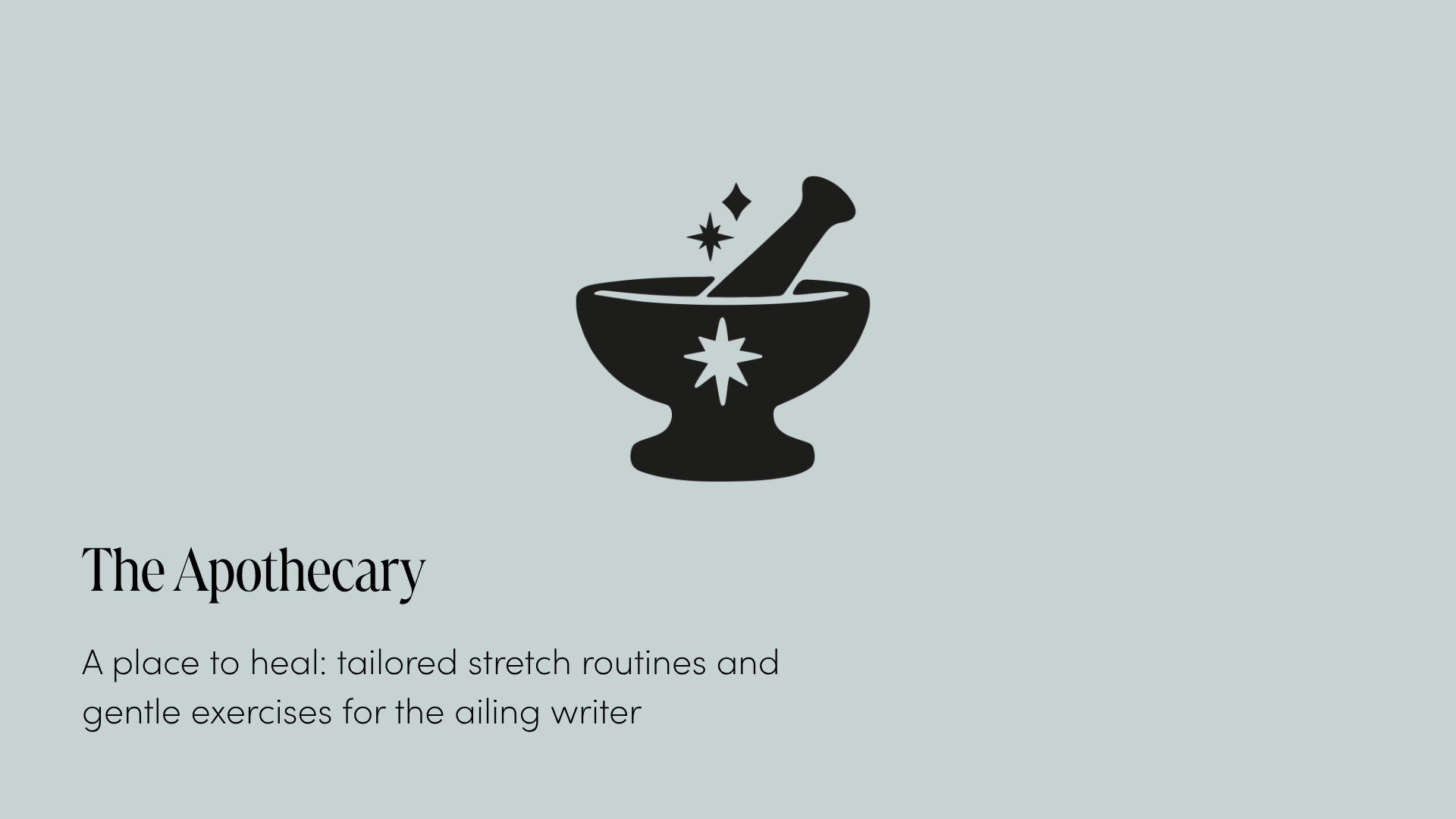 The Apothecary