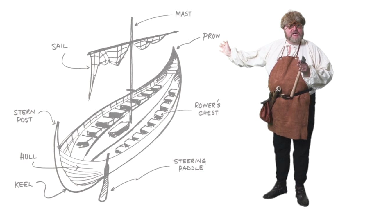 Vikings - Viking Shipbuilding: Part 3 (3-Day Rental)
