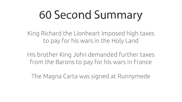 Medieval - Magna Carta: Part 1