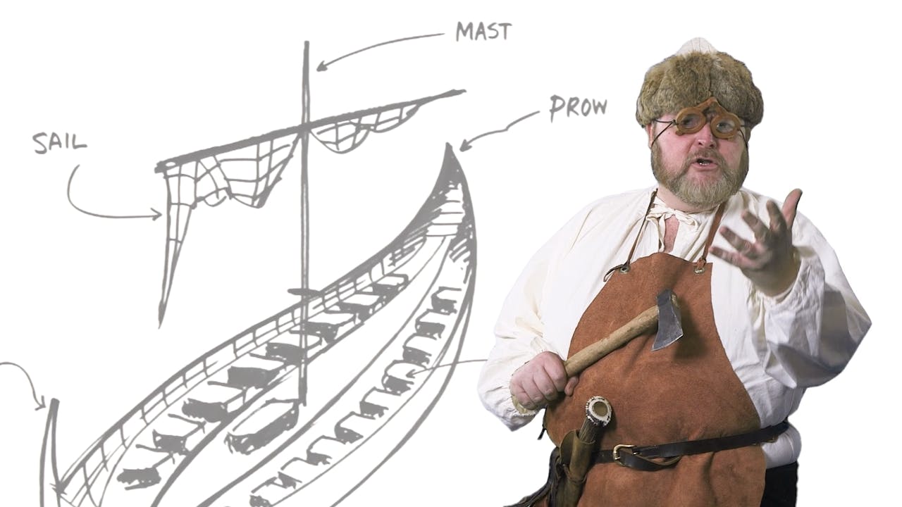 Vikings - Viking Shipbuilding: Part 1 (3-Day Rental)