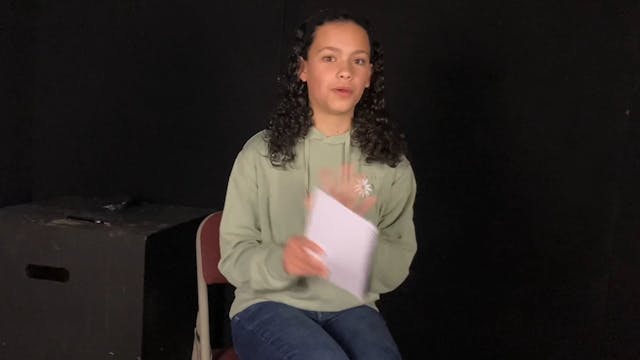 Student Monologue: Tori