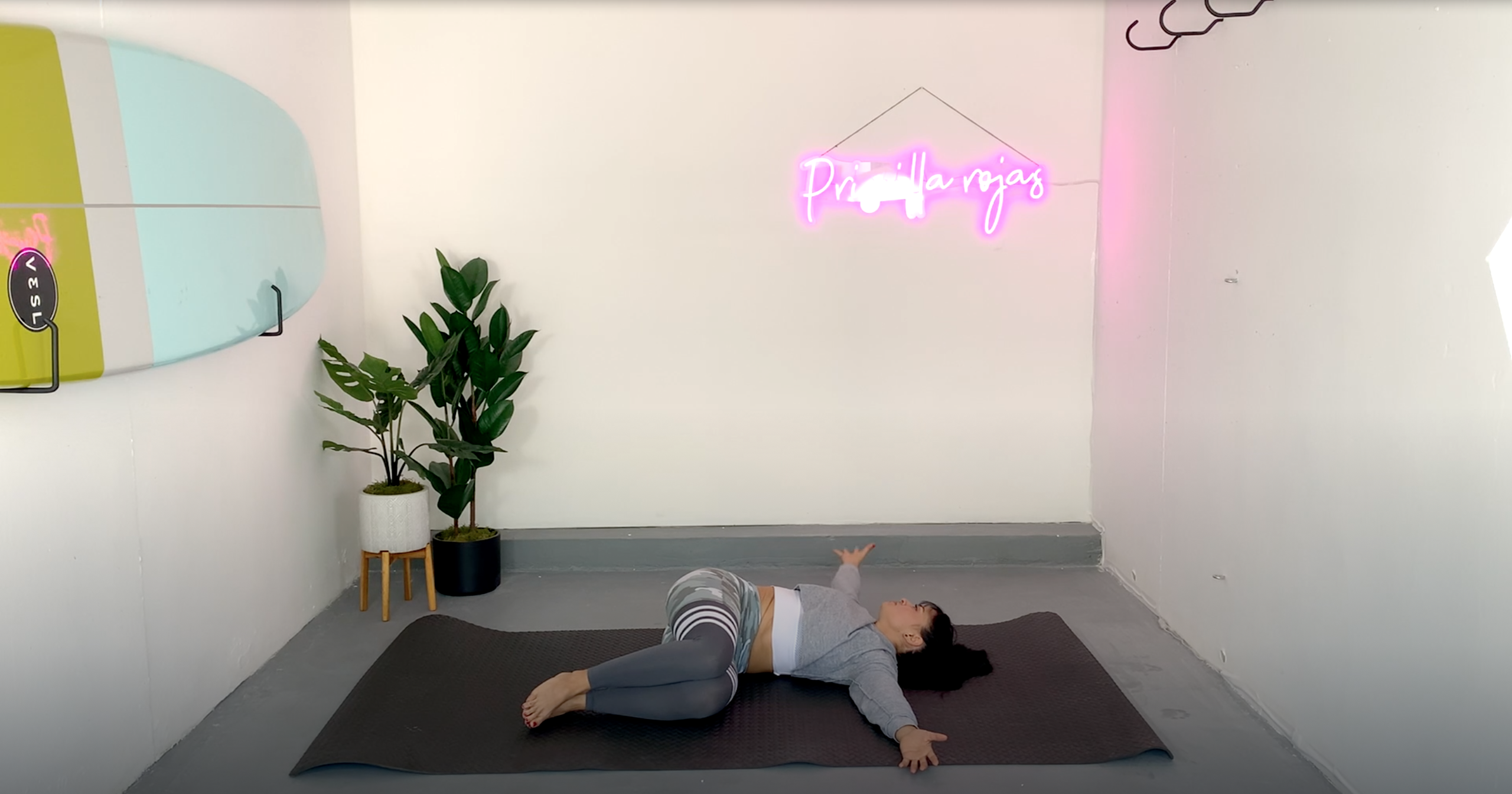 Priscilla Rojas Fitness Video