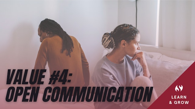 Value #4 Open Communication
