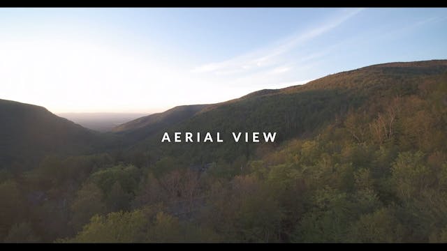 Aerial Views of The Catskills Mountai...