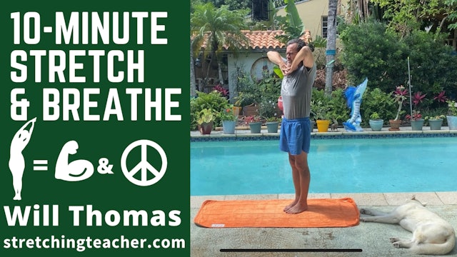 10-Minute Stretch & Breathe Class with Will