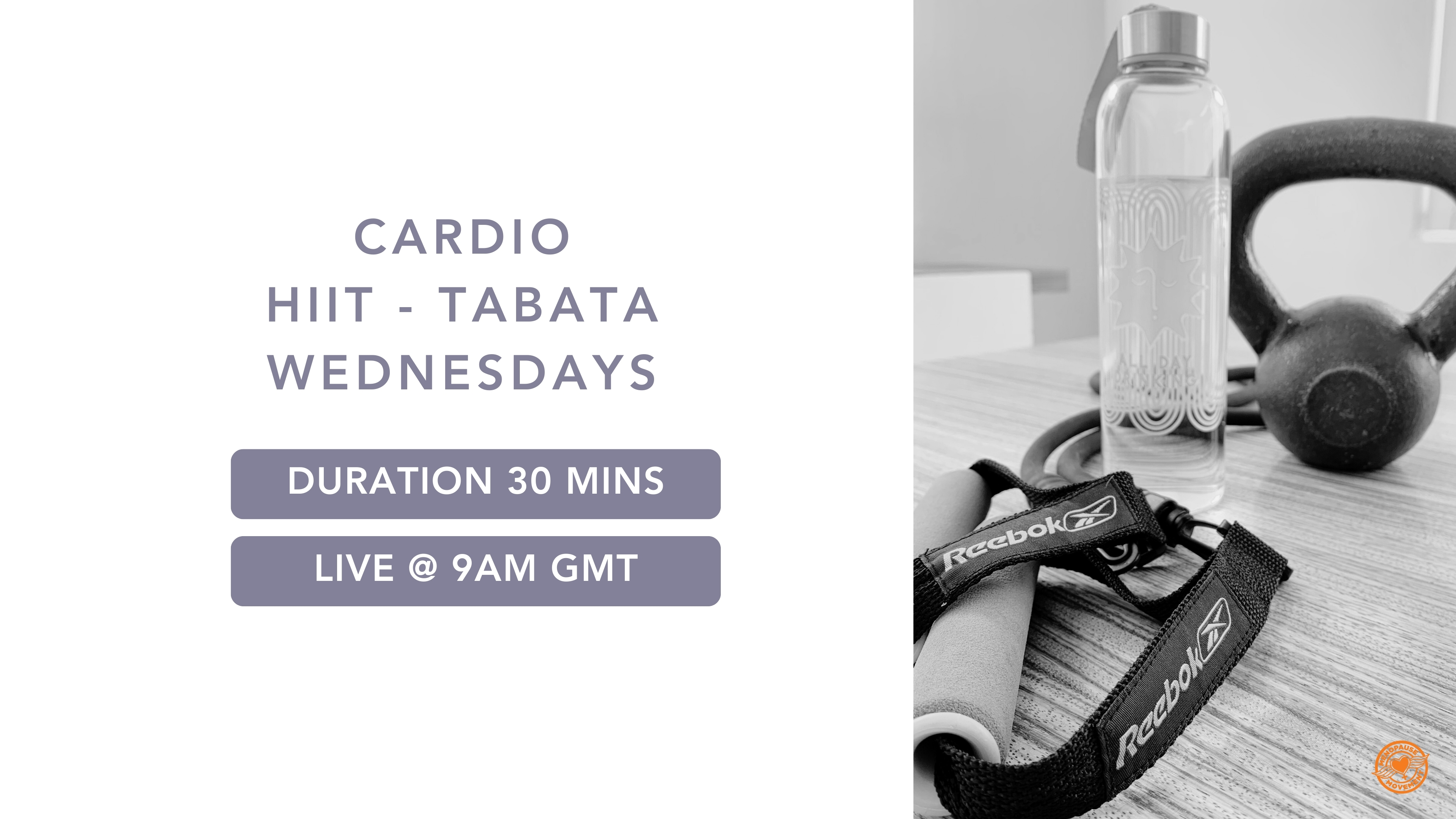 SERIES = ON DEMAND CARDIO HIIT or TABATA