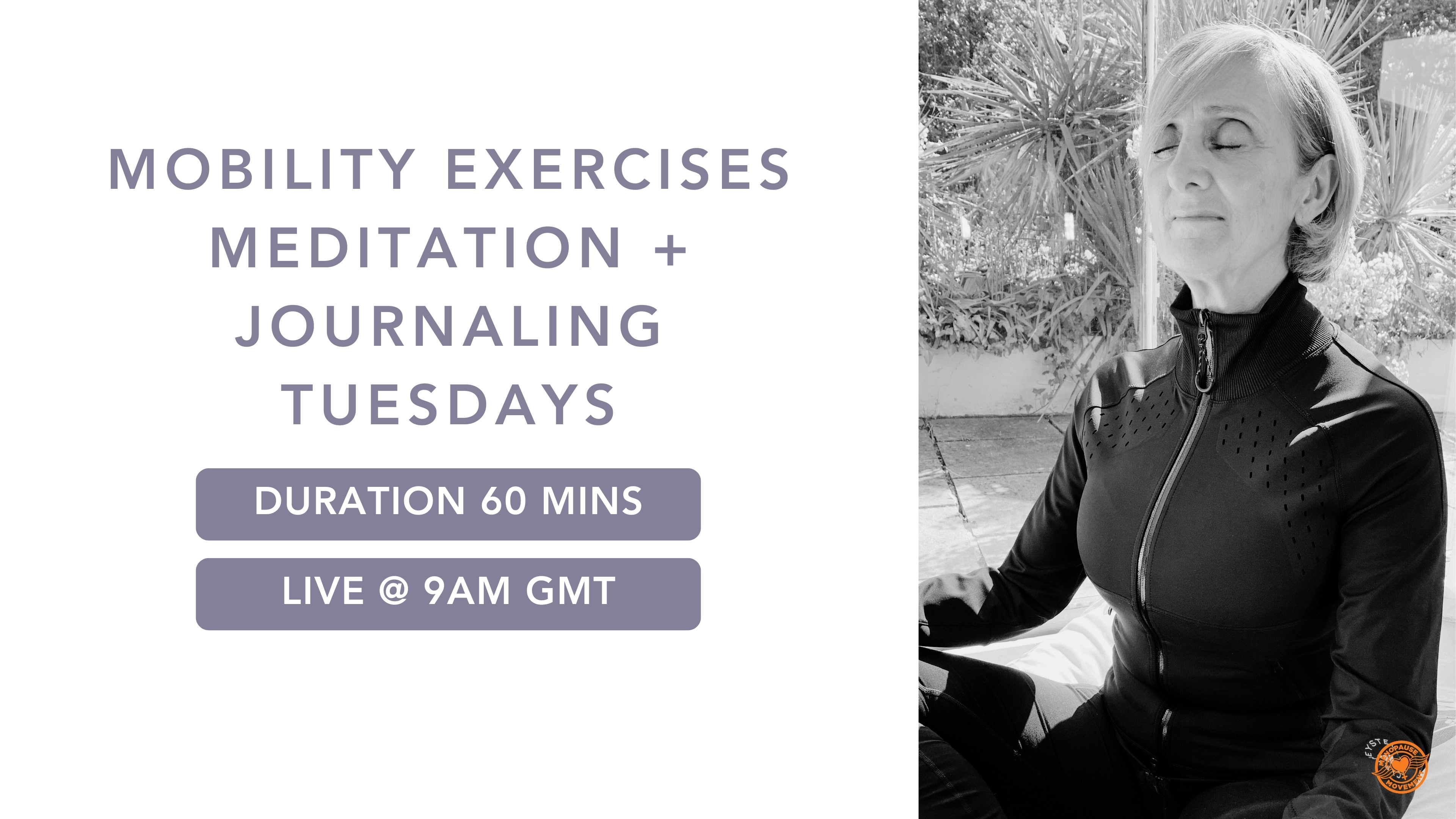 SERIES = ON DEMAND MOBILITY EXERCISES + MEDITATION + JOURNALING