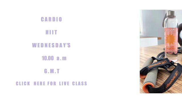 ON DEMAND WEEK 1 SEPTEMBER CARDIO HIIT - 09/06/2023