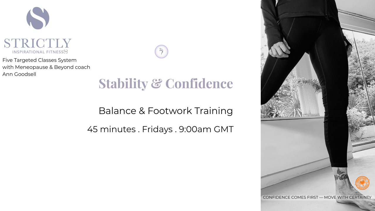 Friday — Balance & Footwork