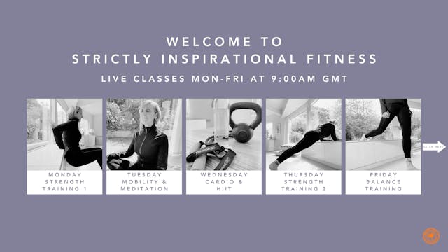 Strictly Inspirational Fitness Subscription