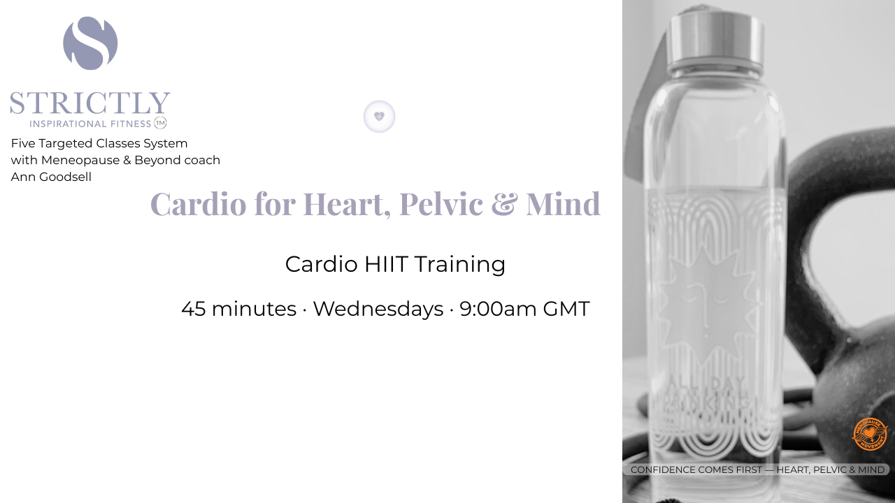 Wednesday — Cardio HIIT (Heart & Brain)