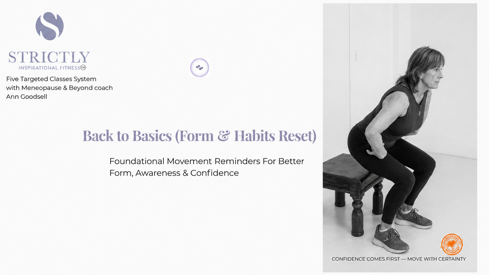 Back to Basics is your Form & Habits Reset