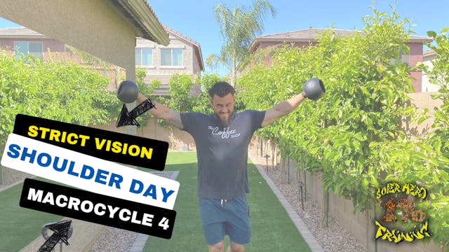 Shoulder Day MesoCycle 4
