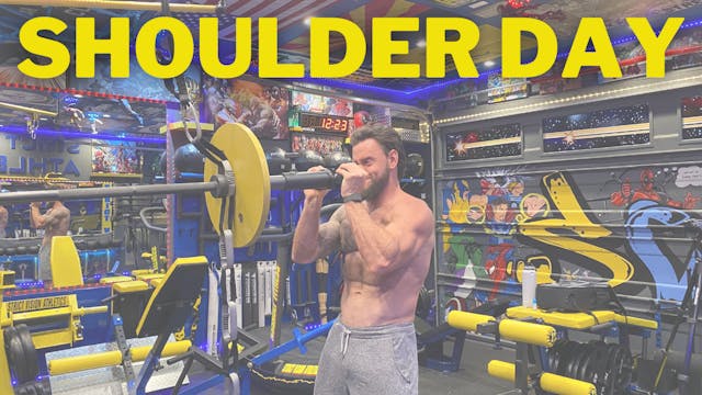 SHOULDER DAY (MesoCycle 3) 