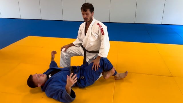 Half Guard Knee Bar