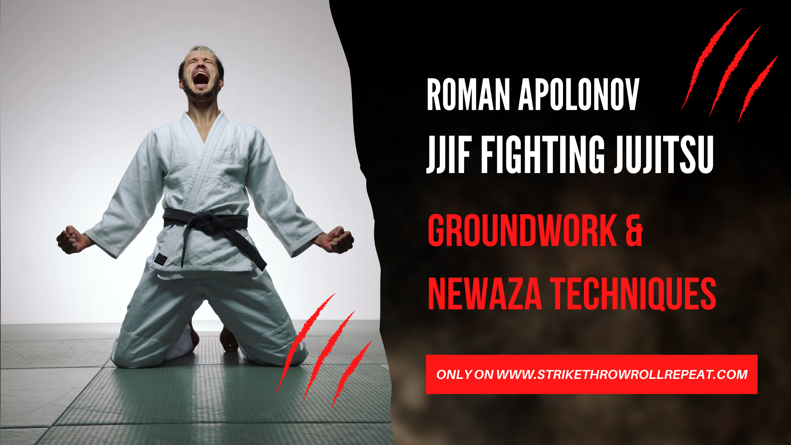 Roman Apolonov - Part 3 - JJIF Fighting Jujitsu Groundwork / Newaza