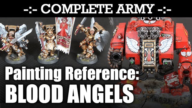 BLOOD ANGELS Army Painting Reference ...