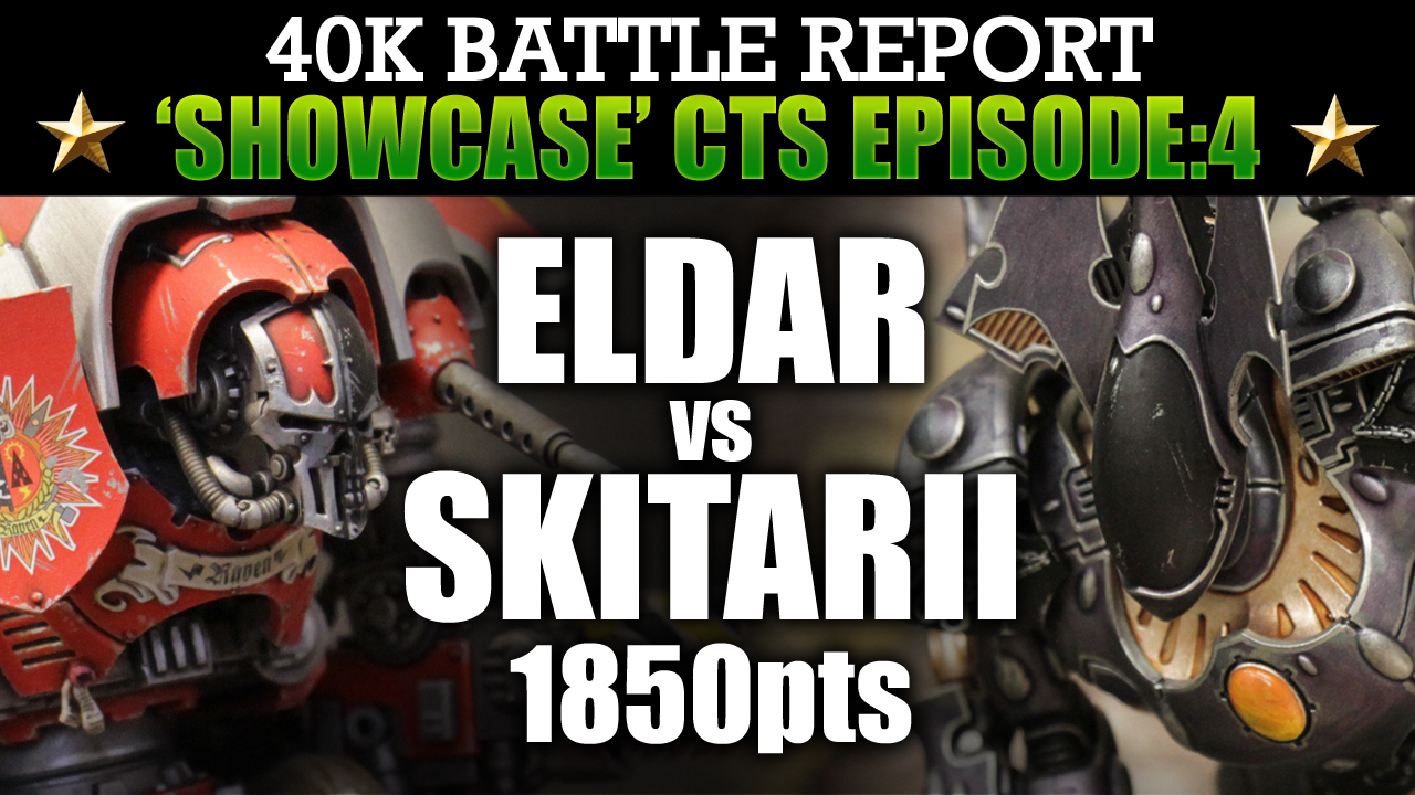 Eldar vs Skitarii Showcase CTS4 Warhammer 40K Bat Rep THE FINAL BLOW! 7th Ed 1850pts