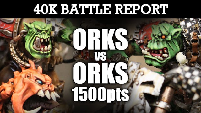 Orks Vs Blood Angels 40k Battle Report Old Grudges 7th Ed 1850pts