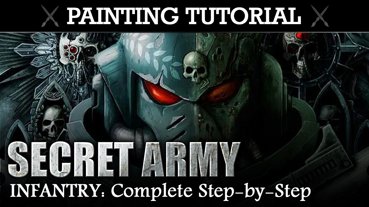 Painting Tutorial: SECRET ARMY (Rubric Marines)