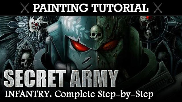 Painting Tutorial: SECRET ARMY (Rubri...